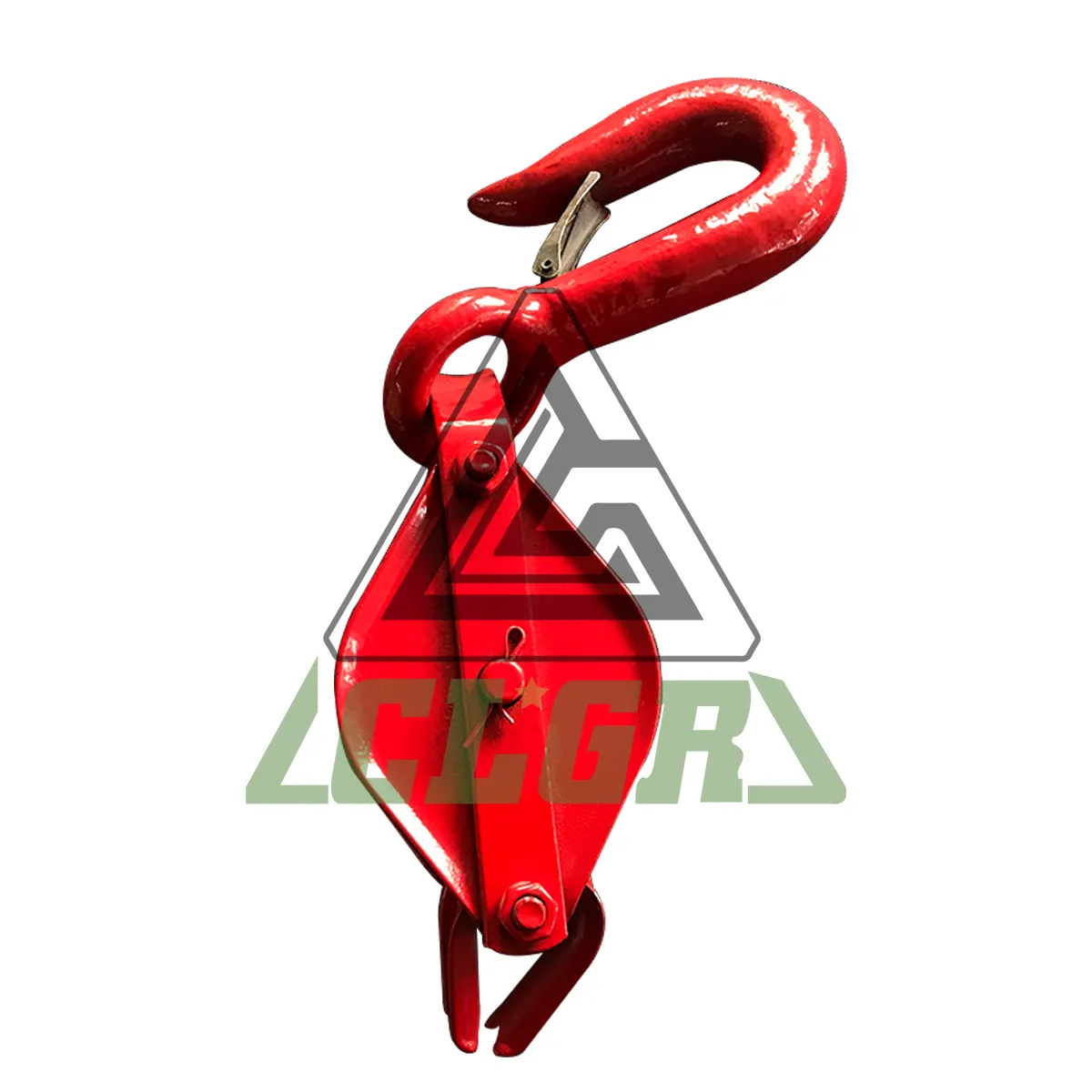 CLGR® Red Pulley With Hook Double Wheel China Manufacturer