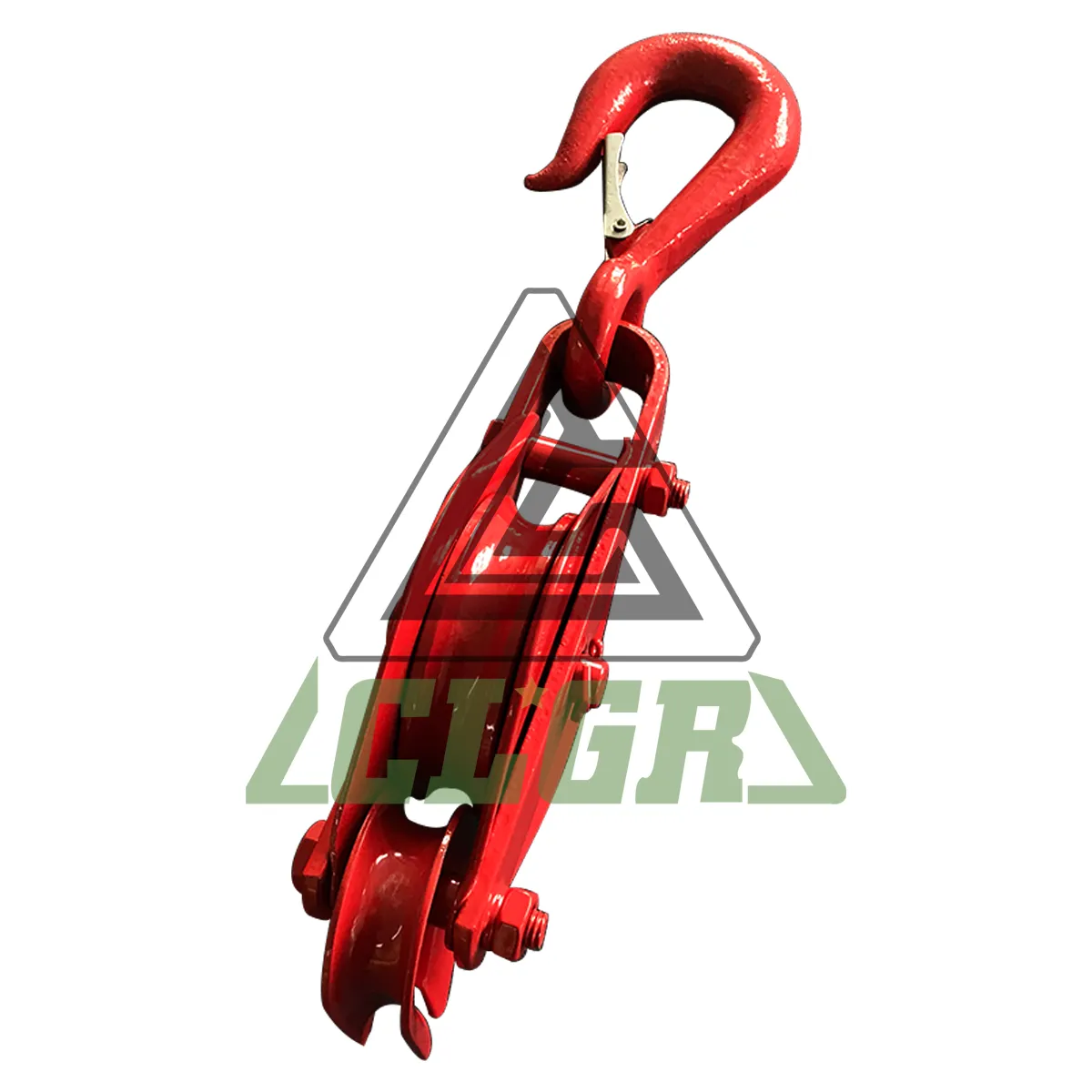 CLGR® Red Pulley With Hook Single Wheel China Supplier