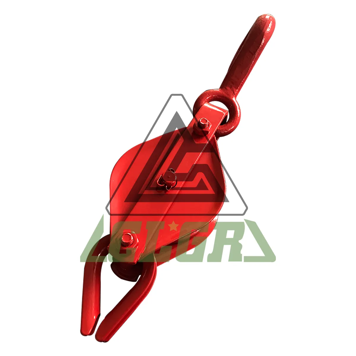 CLGR® Red Pulley With Hook Single Wheel Size 3 4 5 6 8
