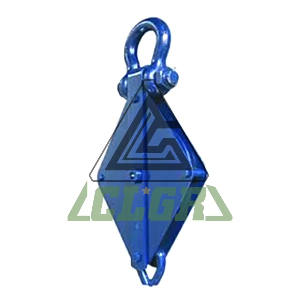 CLGR® Pulley Block With Shackle Blue