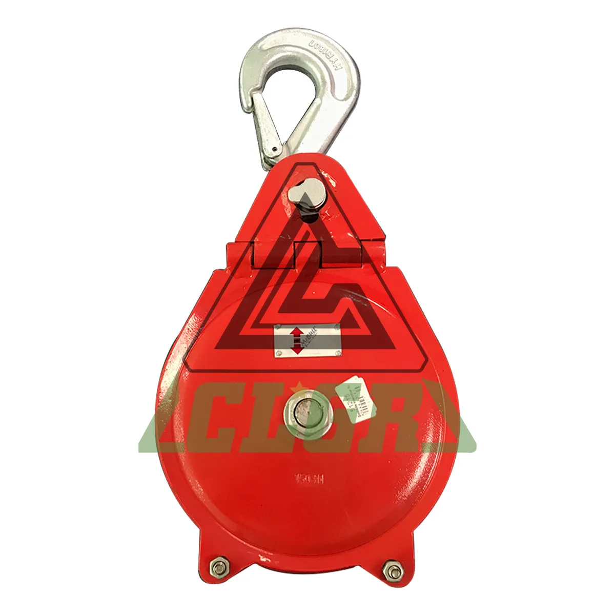 CLGR® Pulley with Hinged Side Plate Swivel Hook