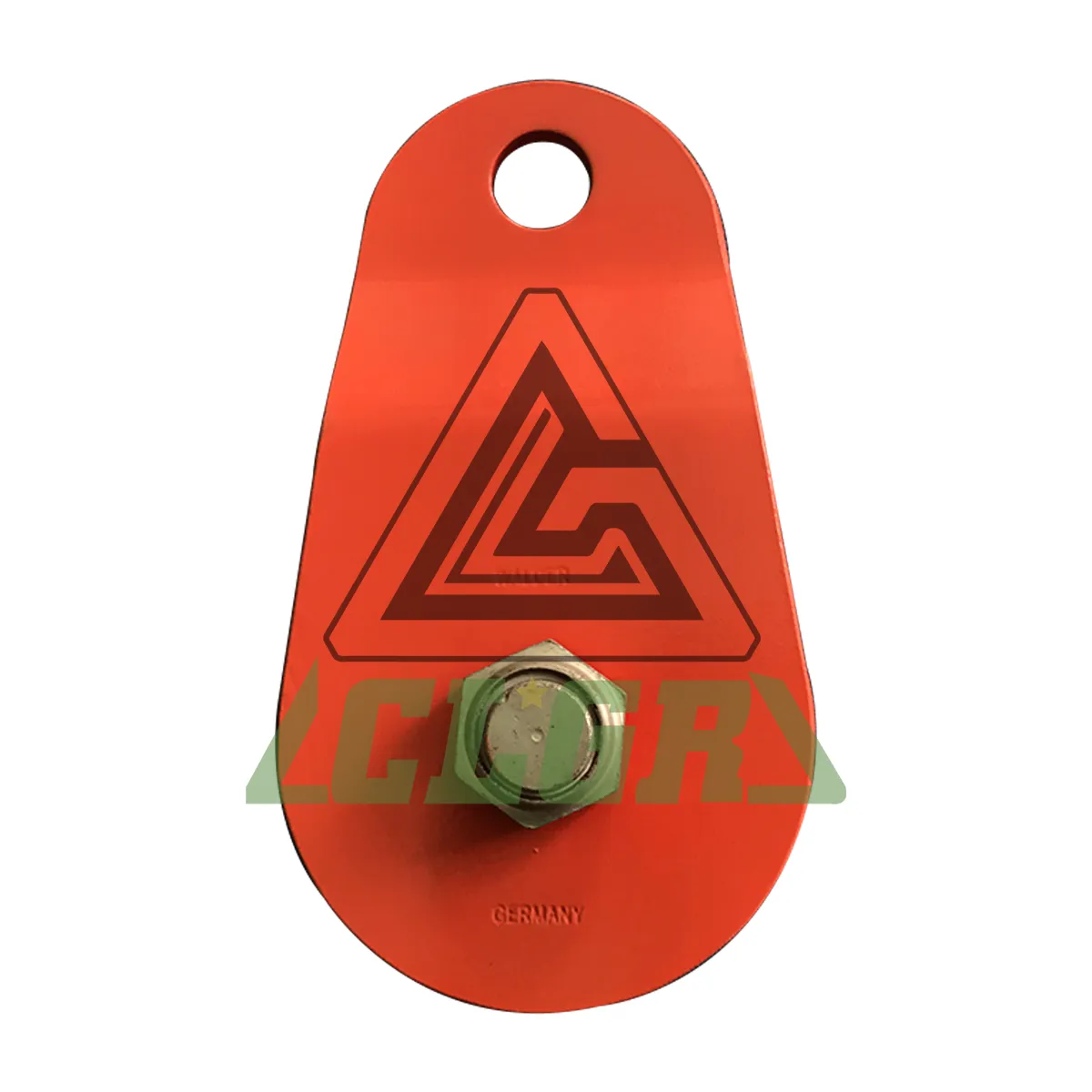 CLGR® Steel Pulley Snatch Block Red Painted CR05