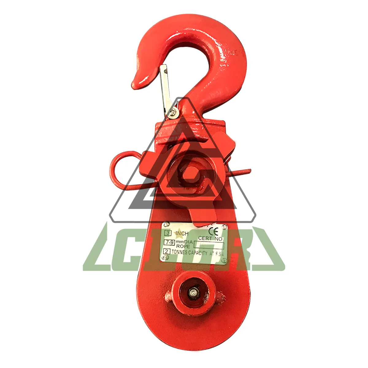 CLGR® Heavy Duty Snatch Block with Swivel Hook European Type