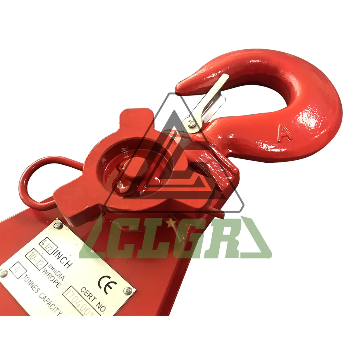 Heavy Duty Snatch Block with Swivel Hook European Type China Manufacturer