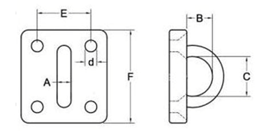 drawing-of-clgr®-galvanised-staple-on-plate-china-supplier