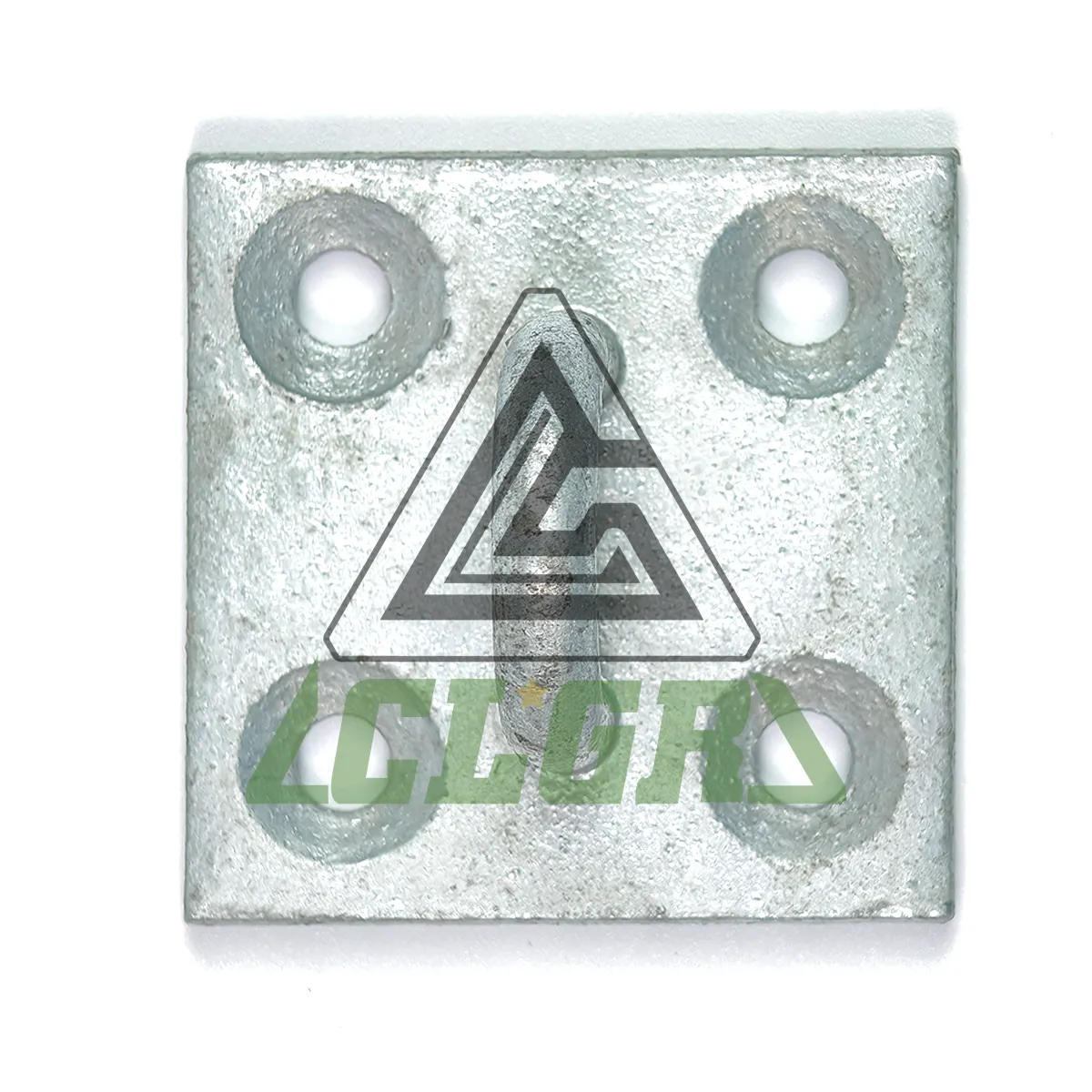 clgr® galvanised steel staple on plate front