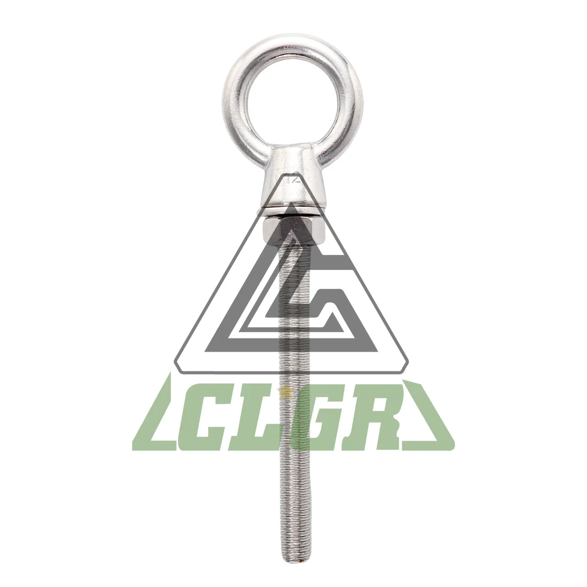 Stainless Steel Long Shank Eye Bolt With Nut and Washer CLGR®