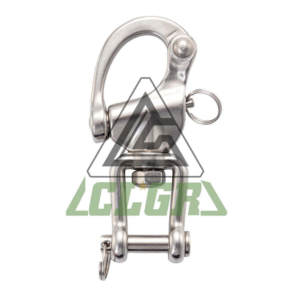 CLGR® Stainless Steel Jaw Swivel Snap Shackle for Fishing