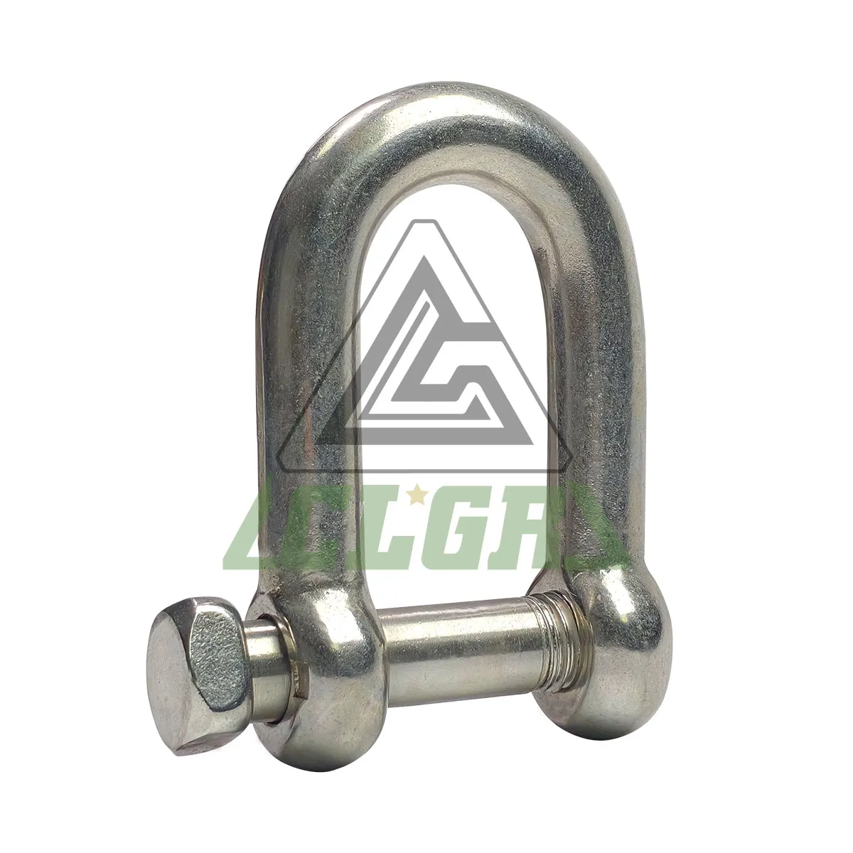 CLGR® Stainless Steel D Shackle Captive Square Head Pin- European Type