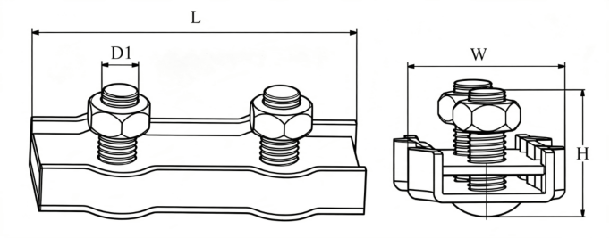 Drawing of CLGR® Stainless Steel Duplex Wire Rope Clip China Manufacturer Drawing of CLGR® Stainless Steel Duplex Wire Rope Clip China Manufacturer