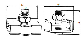 drawing-Stainless-steel-simplex-wire-rope-clip-clgr®-china-manufacturer