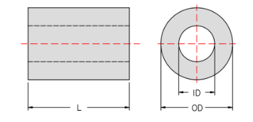 Drawing of Cylindrical Rubber Fender Drawing of Cylindrical Rubber Fender