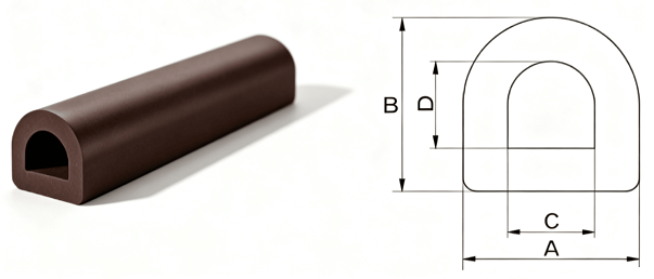 drawing-clgr®-w-type-rubber-fenders-high-energy-absorption-rubber-dock-fender