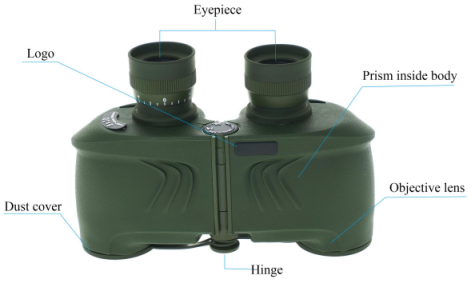 Fittings of CLGR® Nautic Marine Binoculars