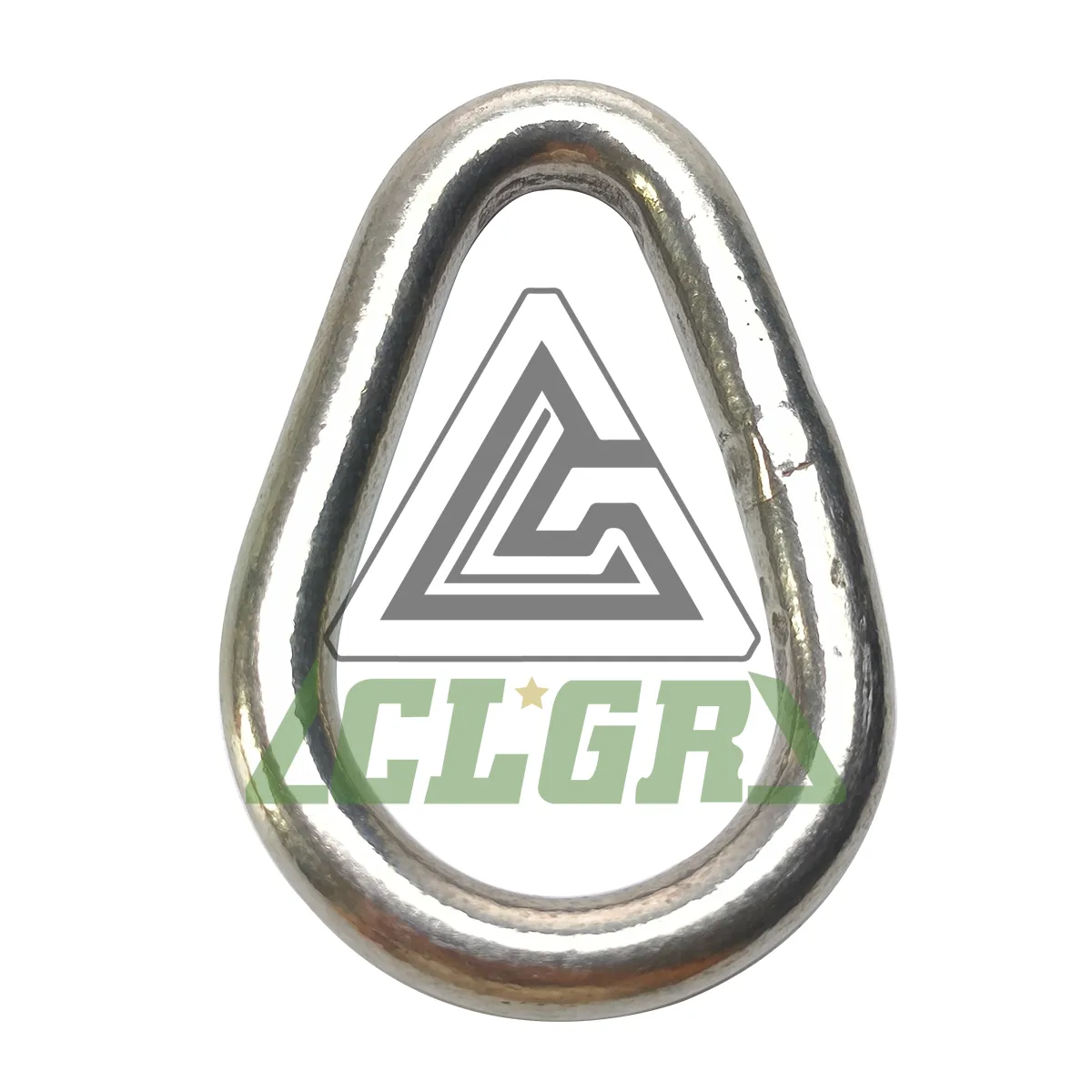 CLGR® Stainless Steel Pear Shaped Ring