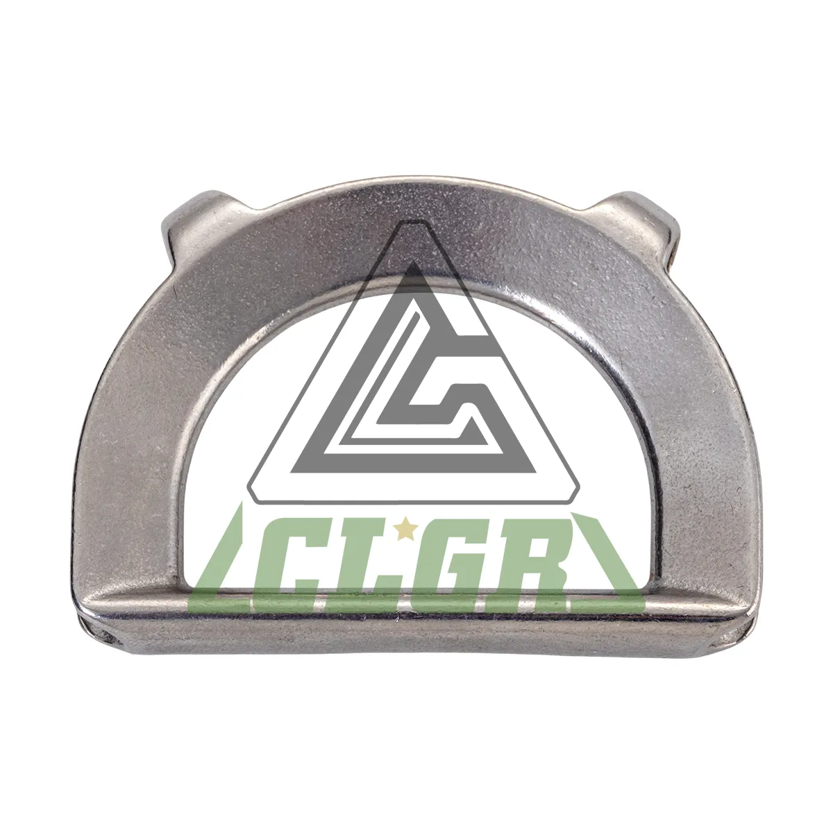CLGR® Dee Ring Thimble with 2 Eyes Stainless Steel