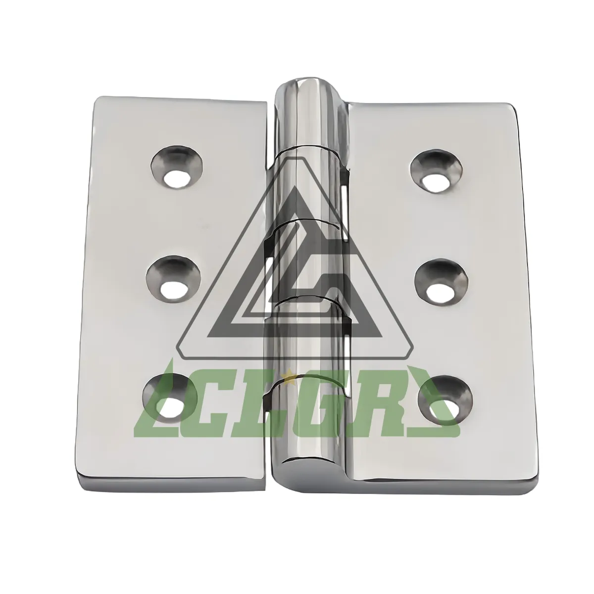 CLGR® Stainless Steel Square Hinge Strap Hinge with Six Holes 100mm