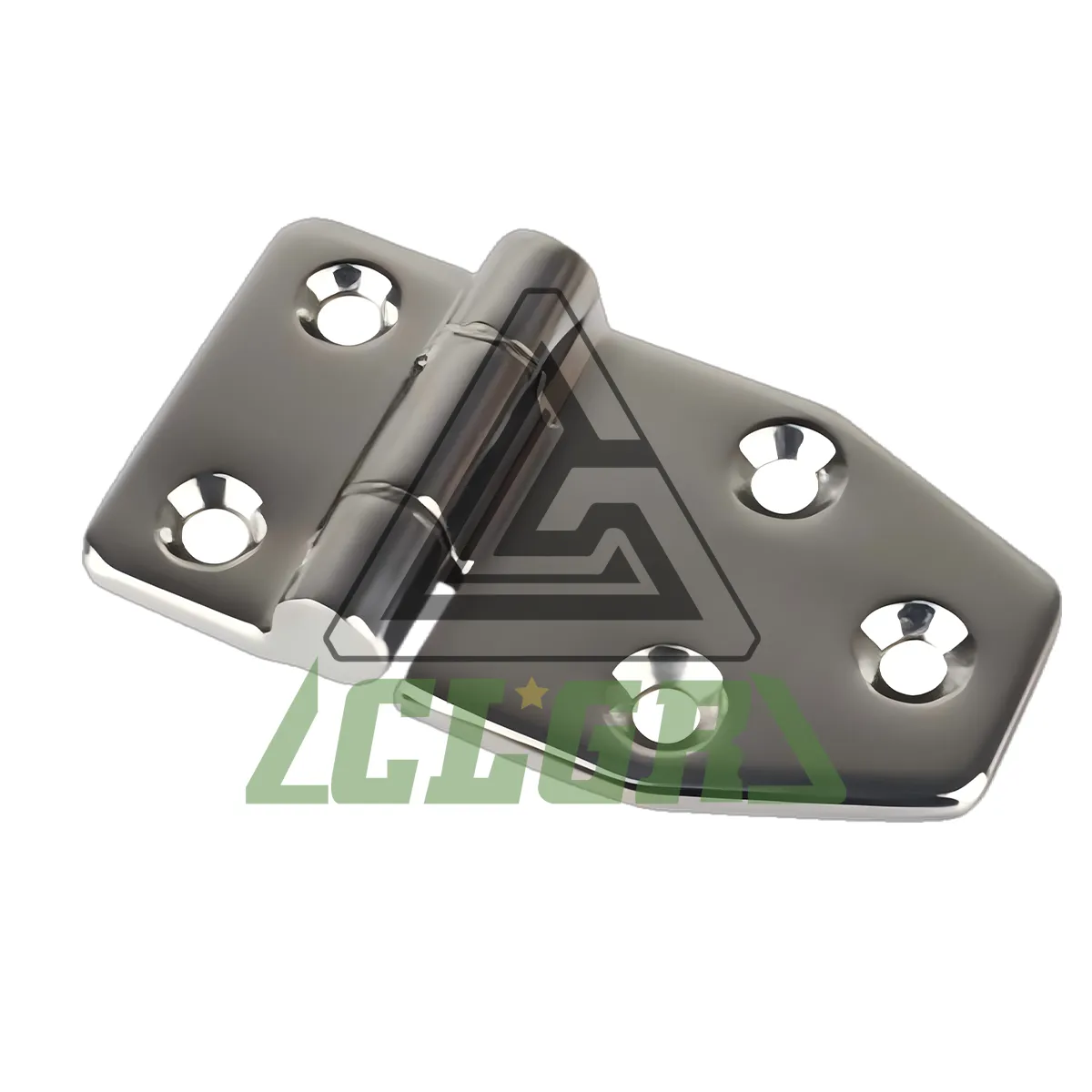 CLGR® Stainless Steel Strap Hinge Cabinet Hinge with 5 Holes 65*118mm